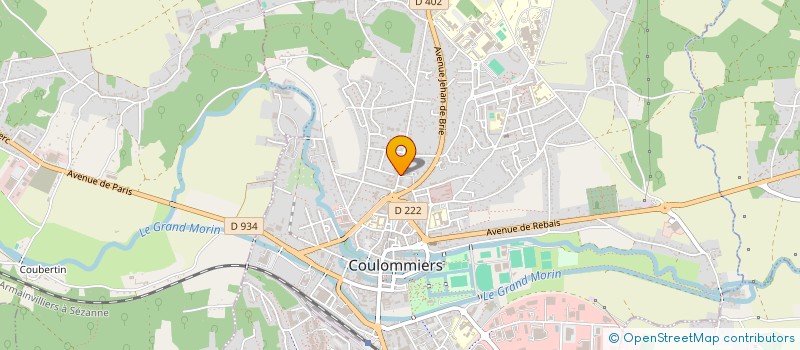 localisation de l'entreprise MADAME JULIE PINSARD à COULOMMIERS