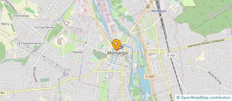 localisation de l'entreprise MADAME JULIE PION à MONTARGIS
