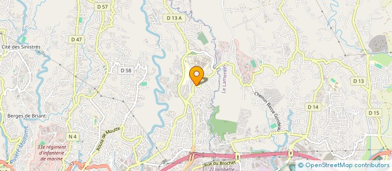 localisation de l'entreprise MADAME JULIE PIRES  FORT-DE-FRANCE