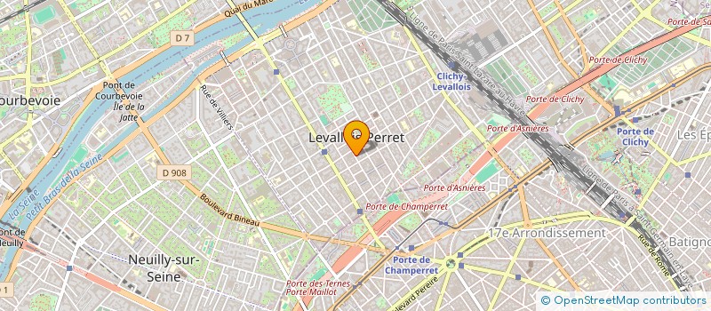 localisation de l'entreprise MADAME JULIE PIRIN à LEVALLOIS-PERRET