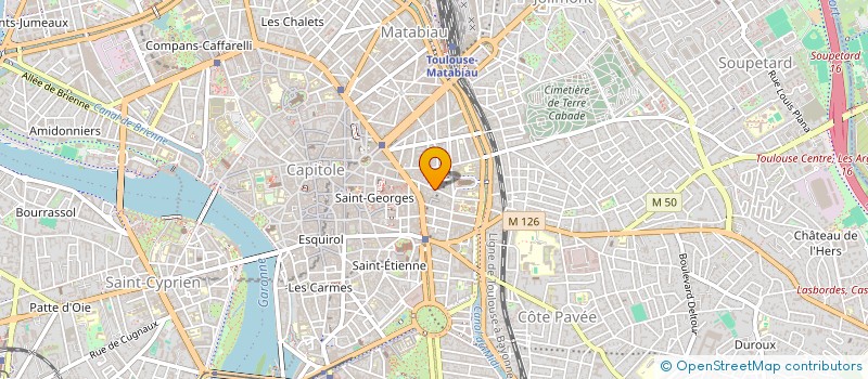 localisation de l'entreprise MADAME JULIE PLAGUE à TOULOUSE
