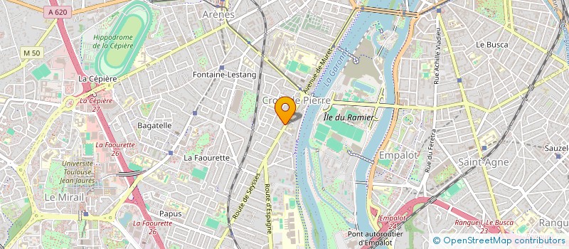 localisation de l'entreprise MADAME JULIE PLANCHARD à TOULOUSE