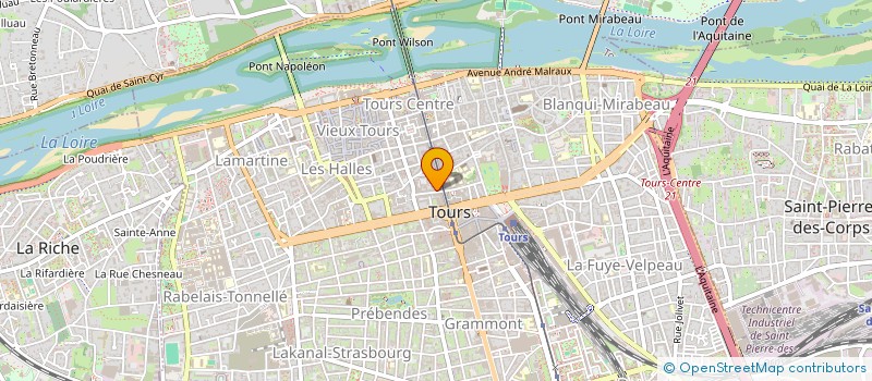 localisation de l'entreprise MADAME JULIE PLAULT  TOURS