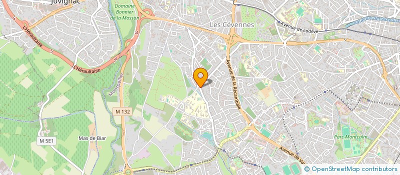 localisation de l'entreprise MADAME JULIE PLAZA  MONTPELLIER