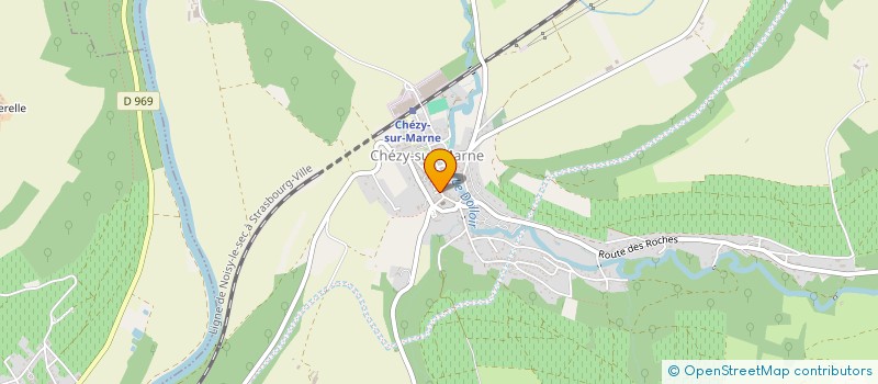 localisation de l'entreprise MADAME JULIE PLESCY  CHEZY-SUR-MARNE