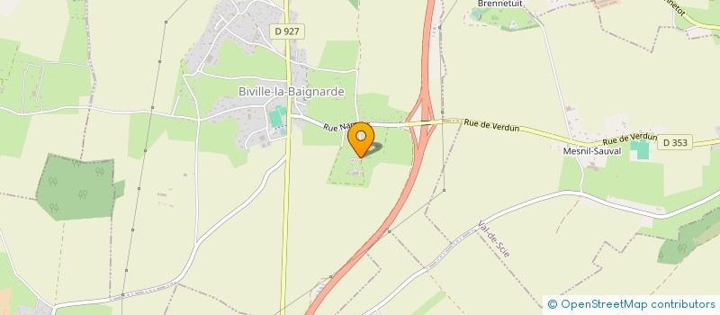 localisation de l'entreprise MADAME JULIE PLOUARD  BIVILLE-LA-BAIGNARDE
