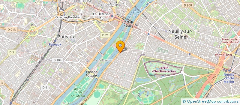 localisation de l'entreprise MADAME JULIE POIRIER à NEUILLY-SUR-SEINE
