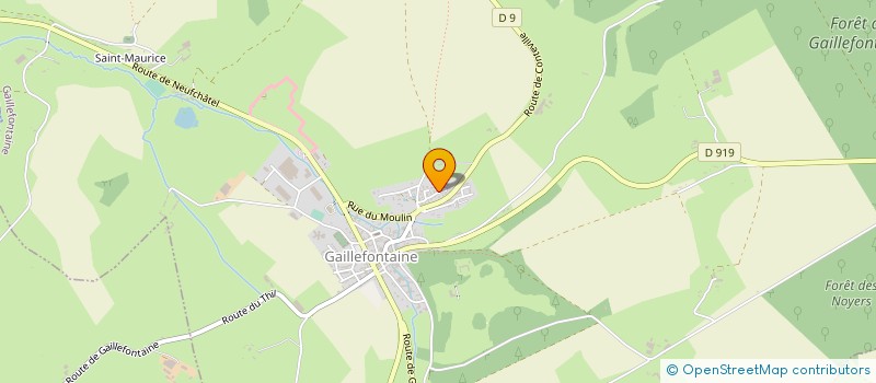 localisation de l'entreprise MADAME JULIE POIX  GAILLEFONTAINE