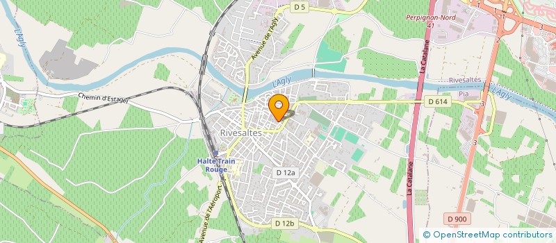 localisation de l'entreprise MADAME JULIE POL COLL  RIVESALTES