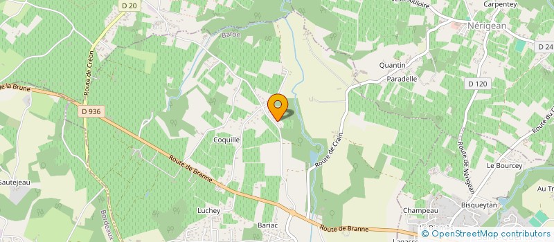 localisation de l'entreprise MADAME JULIE POLIMENI  BARON