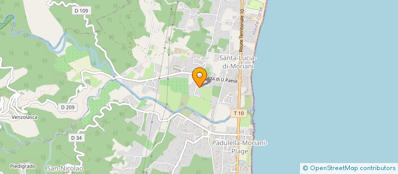 localisation de l'entreprise MADAME JULIE PONS  SANTA LUCIA DI MORIANI