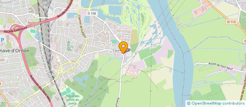 localisation de l'entreprise MADAME JULIE PONS  VILLENAVE-D'ORNON