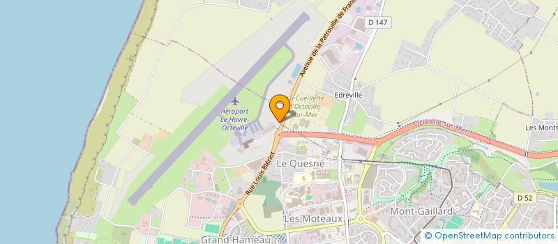 localisation de l'entreprise MADAME JULIE PONT  LE HAVRE