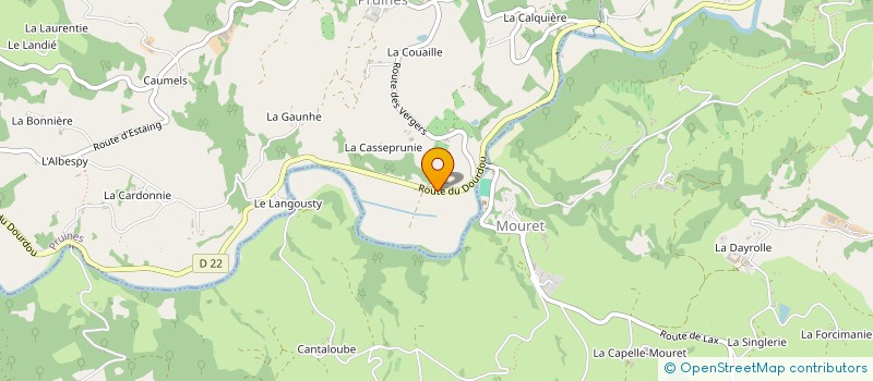 localisation de l'entreprise MADAME JULIE PORTE à CONQUES-EN-ROUERGUE