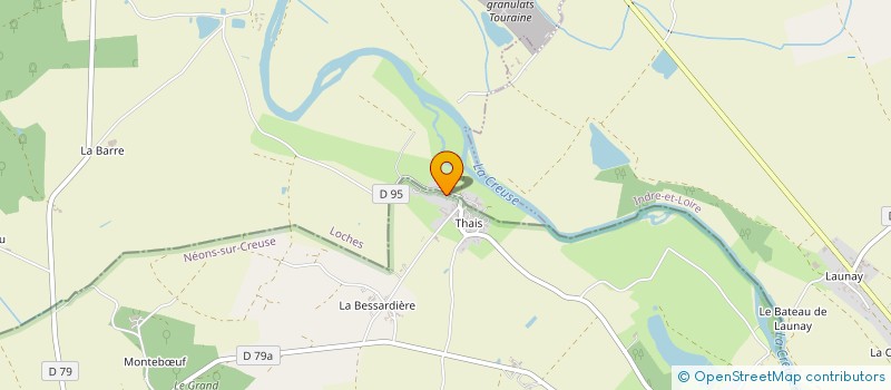 localisation de l'entreprise MADAME JULIE POTELOIN à NEONS-SUR-CREUSE