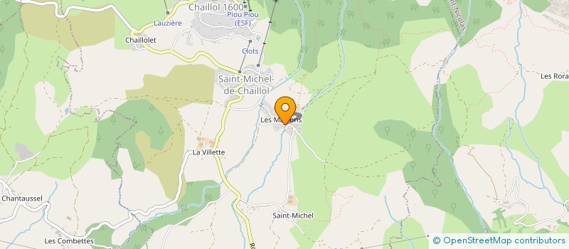 localisation de l'entreprise MADAME JULIE POTHERAT  SAINT-MICHEL-DE-CHAILLOL