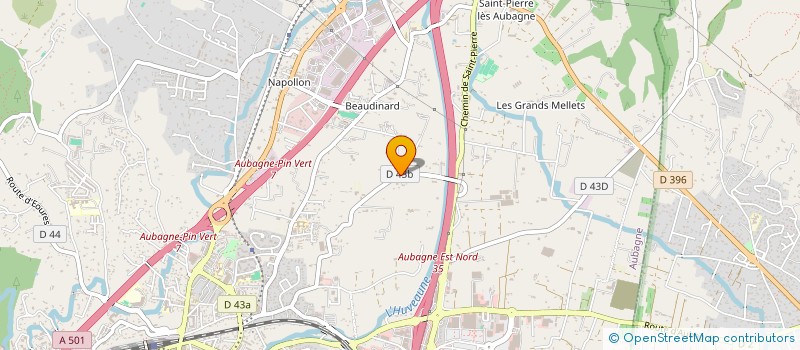 localisation de l'entreprise MADAME JULIE POTHIER à AUBAGNE