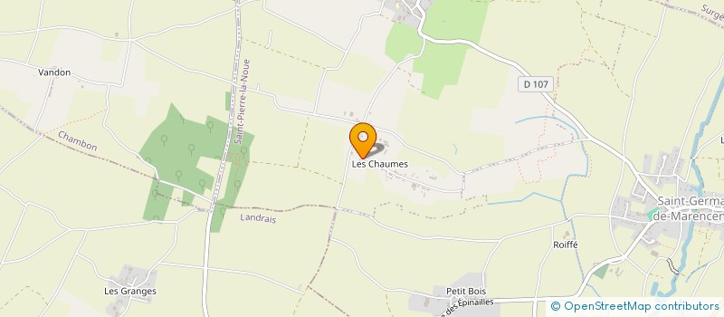 localisation de l'entreprise MADAME JULIE POTIER  SAINT-PIERRE-LA-NOUE