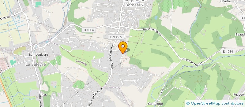 localisation de l'entreprise MADAME JULIE POTTEAU  CARIGNAN-DE-BORDEAUX