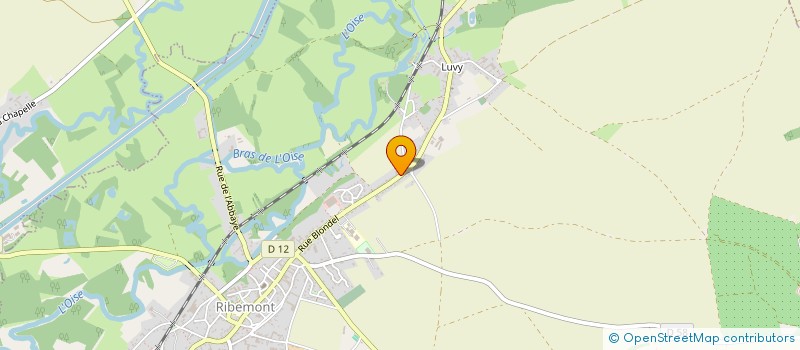 localisation de l'entreprise MADAME JULIE PREUVOT  RIBEMONT