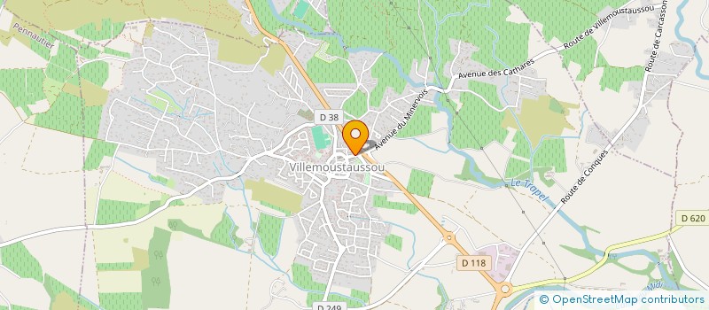 localisation de l'entreprise MADAME JULIE PRUNIER  CAZILHAC