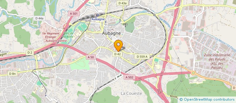 localisation de l'entreprise MADAME JULIE PULCINI à AUBAGNE