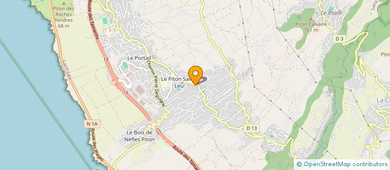 localisation de l'entreprise MADAME JULIE QUENEHEN à SAINT-LEU