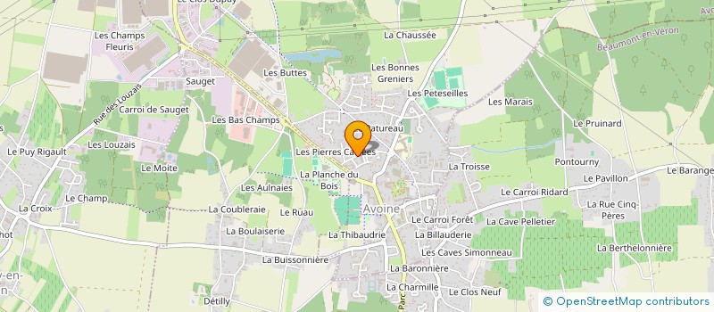 localisation de l'entreprise MADAME JULIE QUETIN  AVOINE