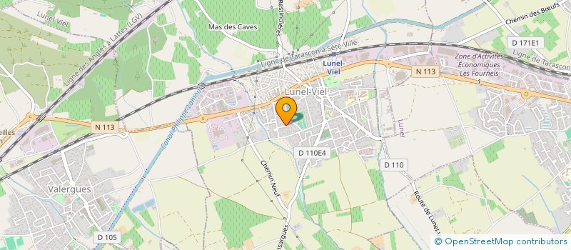 localisation de l'entreprise MADAME JULIE QUINTO  LUNEL-VIEL