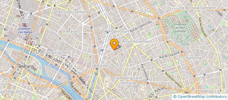 localisation de l'entreprise MADAME JULIE RAES  PARIS