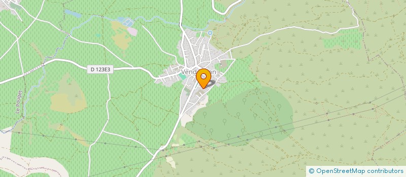 localisation de l'entreprise MADAME JULIE RAMEL  VENDEMIAN