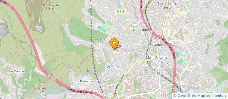 localisation de l'entreprise MADAME JULIE RANCHON  MARSEILLE