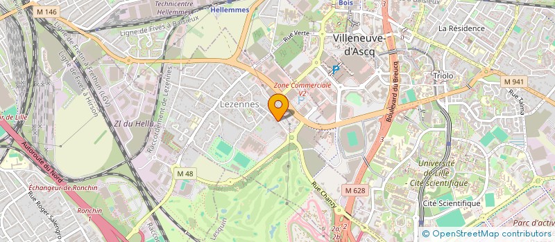 localisation de l'entreprise MADAME JULIE RAOULT à LILLE