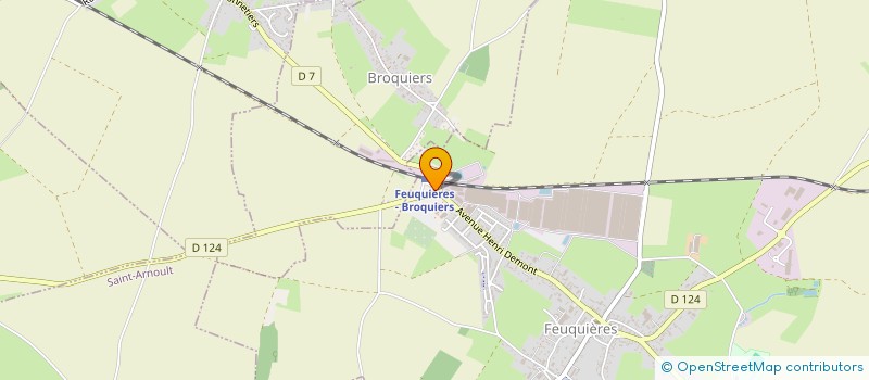 localisation de l'entreprise MADAME JULIE RATION  FEUQUIERES