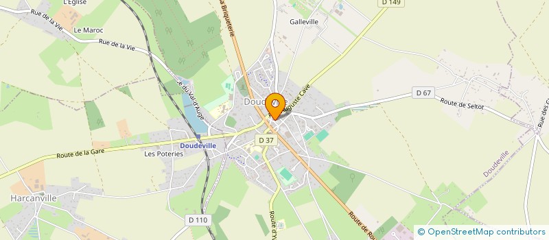 localisation de l'entreprise MADAME JULIE RAULIC  DOUDEVILLE