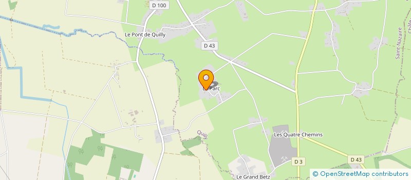 localisation de l'entreprise MADAME JULIE RAUTUREAU  QUILLY