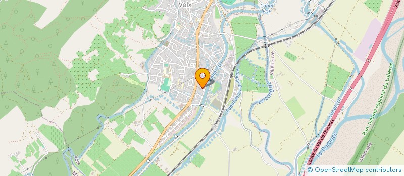 localisation de l'entreprise MADAME JULIE RAYNAUD  VOLX
