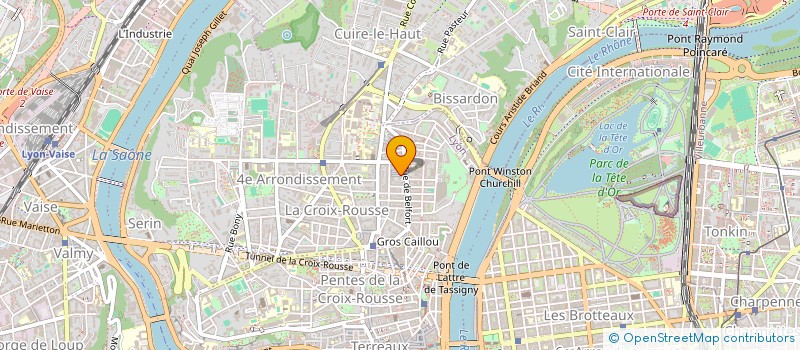 localisation de l'entreprise MADAME JULIE RAYNIERE  LYON