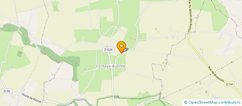 localisation de l'entreprise MADAME JULIE REAL  LA HAYE-AUBREE