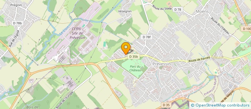 localisation de l'entreprise MADAME JULIE REGAIRAZ à PREVESSIN-MOENS