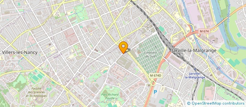 localisation de l'entreprise MADAME JULIE REINACHTER  VANDUVRE-LES-NANCY