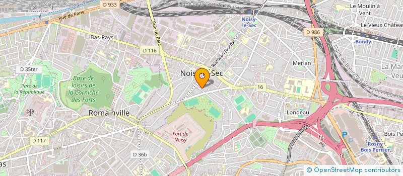 localisation de l'entreprise MADAME JULIE RENOUVEL à NOISY-LE-SEC