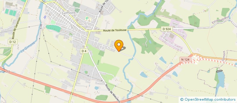 localisation de l'entreprise MADAME JULIE REYROLLE  CRESSENSAC-SARRAZAC