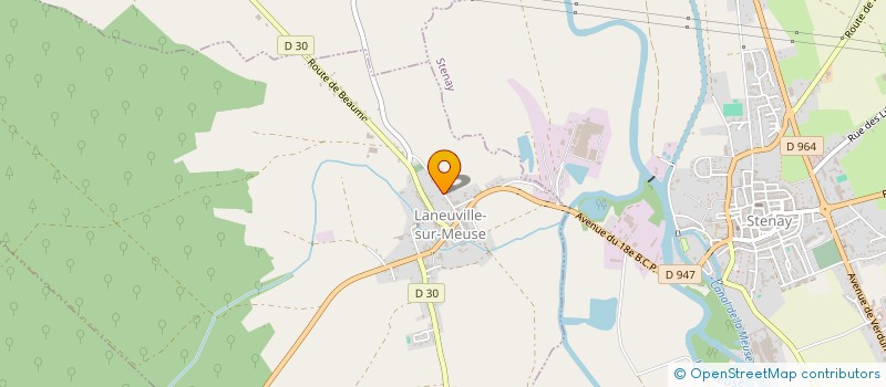 localisation de l'entreprise MADAME JULIE RIBAS DE BARROS à LANEUVILLE-SUR-MEUSE