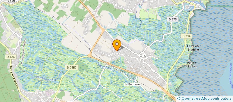 localisation de l'entreprise MADAME JULIE RICHARD  DOLUS-D'OLERON