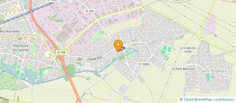 localisation de l'entreprise MADAME JULIE RICHARD  PERIGNY