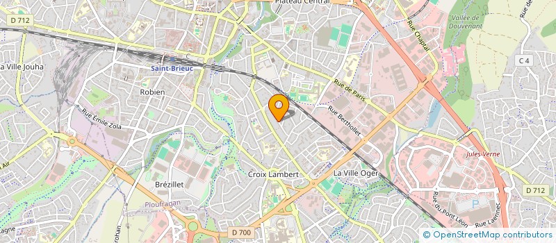 localisation de l'entreprise MADAME JULIE RICHARD à SAINT-BRIEUC
