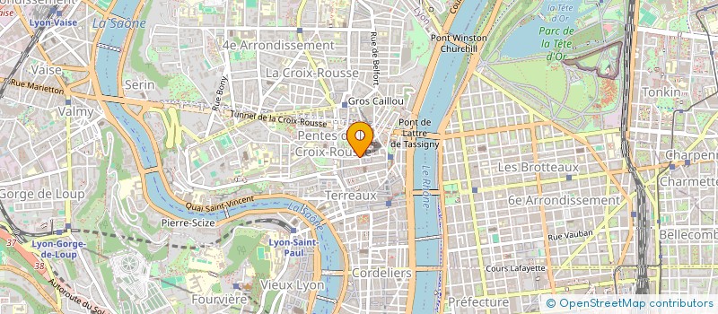 localisation de l'entreprise MADAME JULIE RICHARD-TIGNOL à LYON