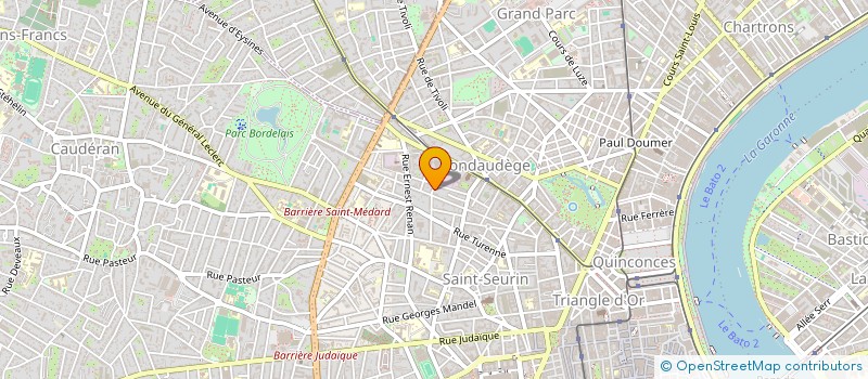 localisation de l'entreprise MADAME JULIE RICHE  BORDEAUX