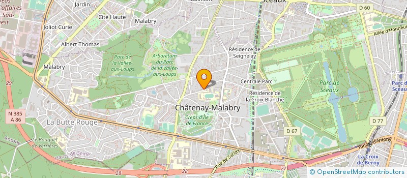 localisation de l'entreprise MADAME JULIE RICO à CHATENAY-MALABRY